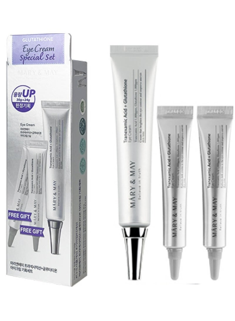 Mary&May Glutathione Eye Cream Set – Brightening & Anti-Aging